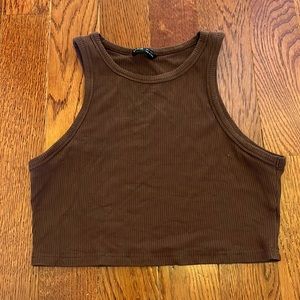 Brown Tank Top